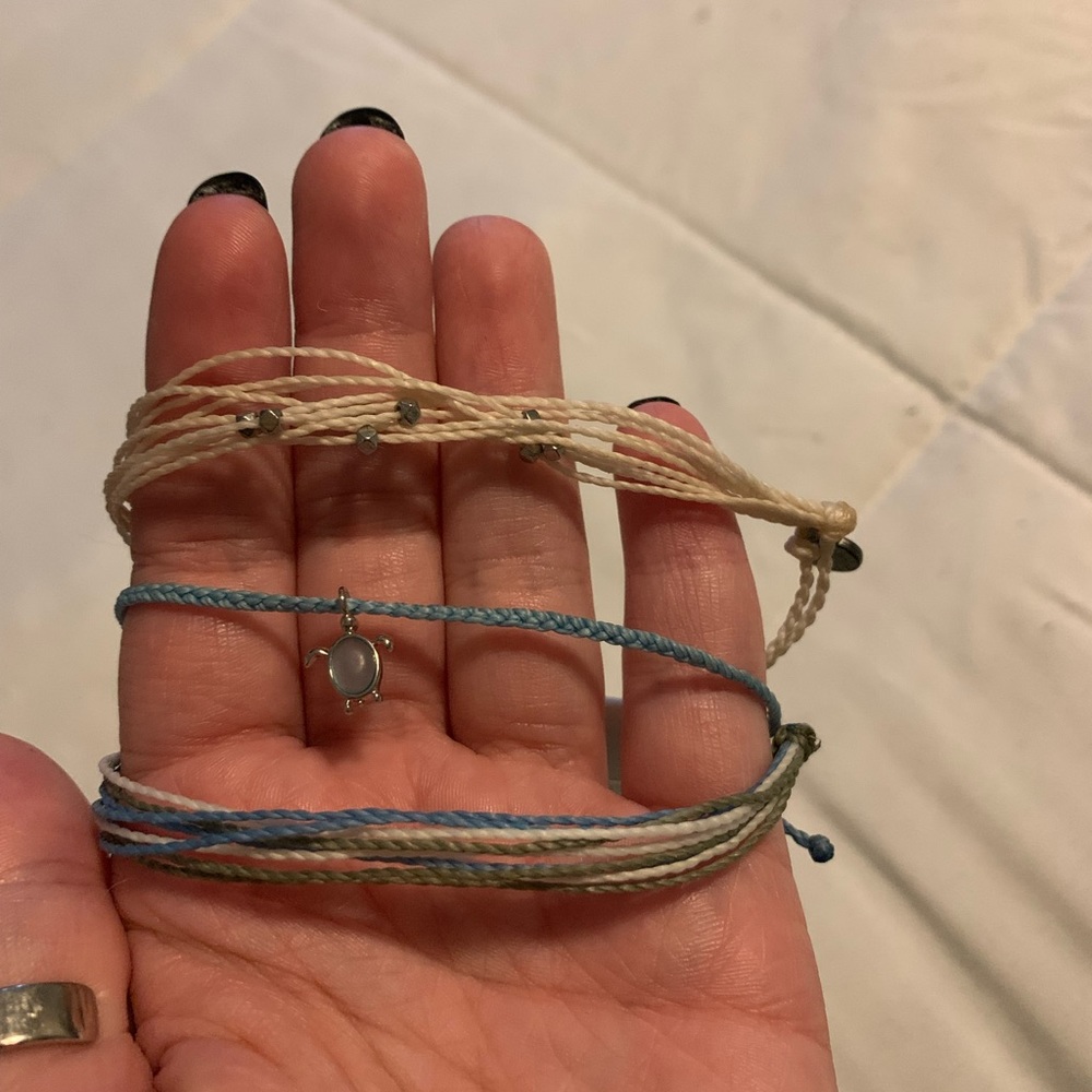Pura vida turtle bracelet set